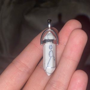 Set of three crystal pendants